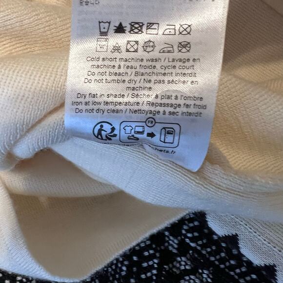 DALE OF NORWAY Geilo Sweater Merino Wool Nordic Half Zip in Cream Women’s Medium - Picture 14 of 14